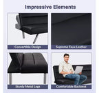 Sofá cama plegable convertible moderno para dormitorio - Sofá cama 2 en 1