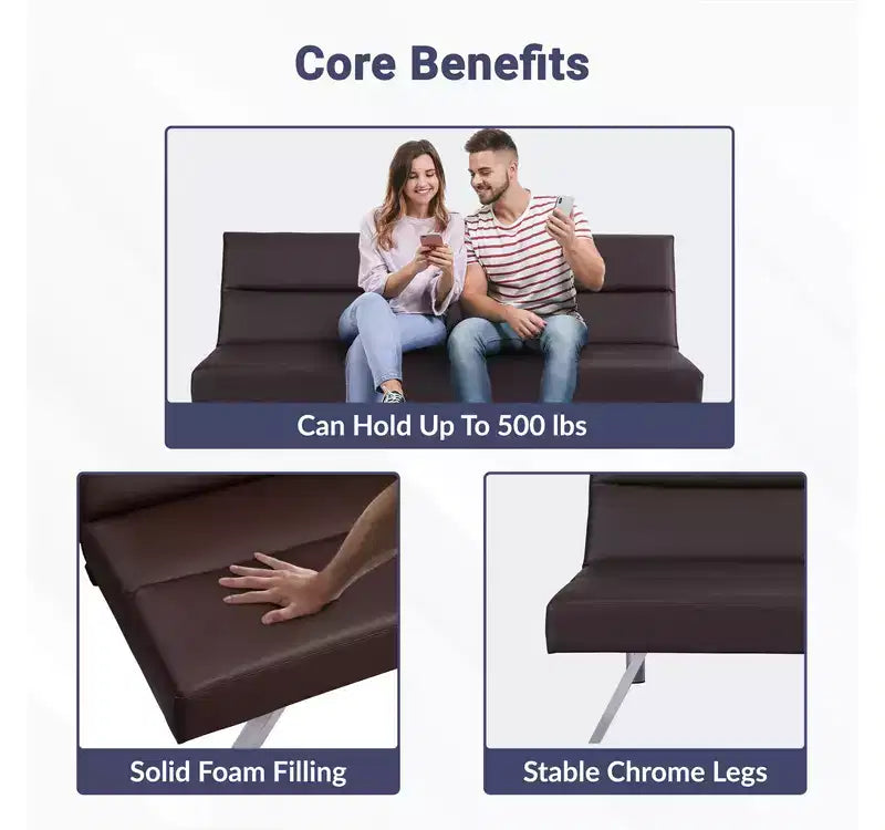 Sofá cama plegable convertible moderno para dormitorio - Sofá cama 2 en 1