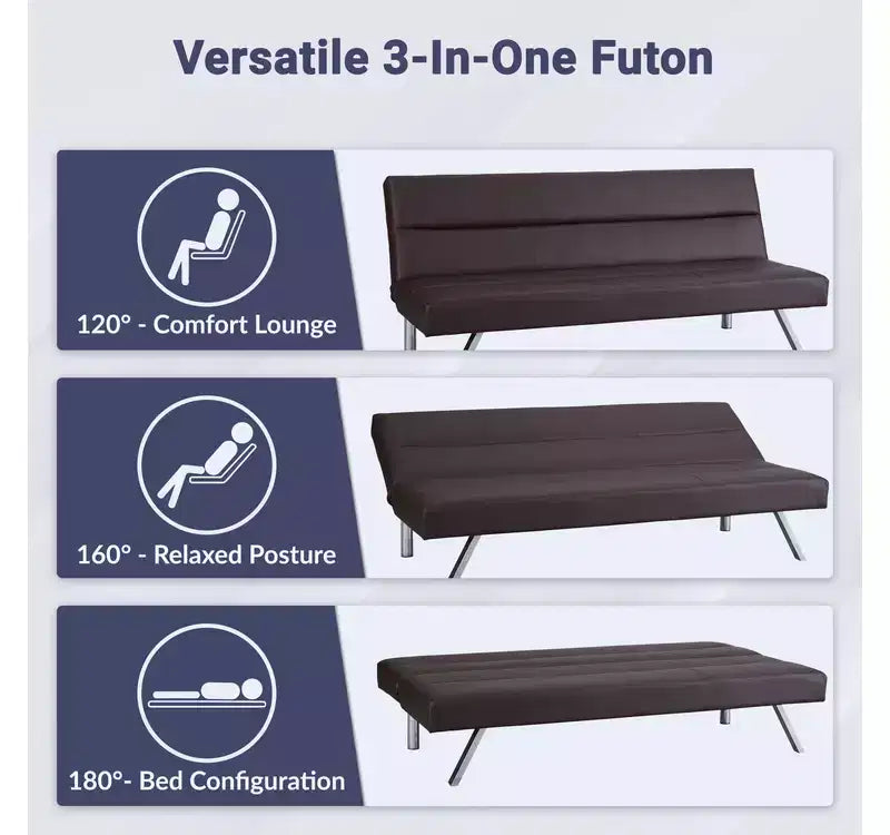 Sofá cama plegable convertible moderno para dormitorio - Sofá cama 2 en 1