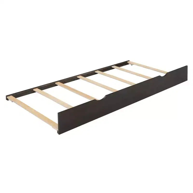 Cama Plataforma de Madera Tamaño Queen con Nido y 2 Cajones de Almacenamiento