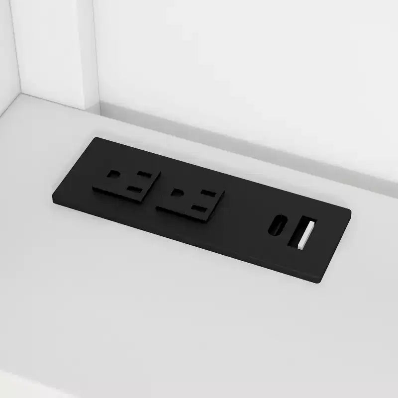 Sofá cama de madera individual/matrimonial con estantes de almacenamiento y nido, sofá cama con respaldo tapizado y USB