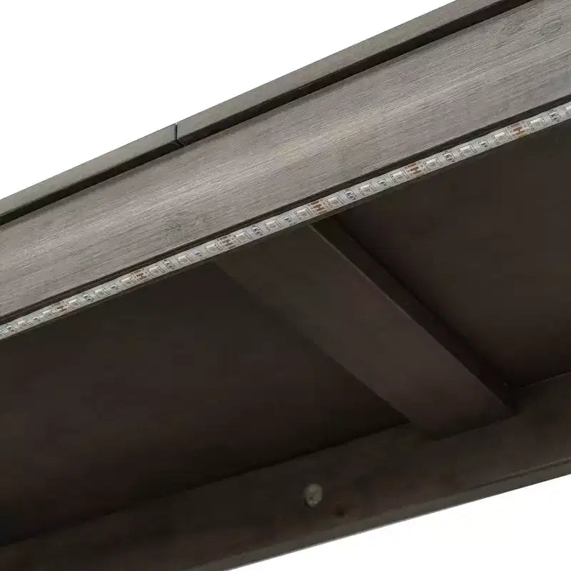 Cama Murphy individual con luz LED, se puede plegar en un gabinete, gabinete de cama de pared oculta para habitación de invitados