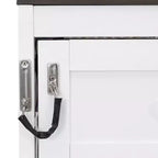 Cama Murphy individual con luz LED, se puede plegar en un gabinete, gabinete de cama de pared oculta para habitación de invitados