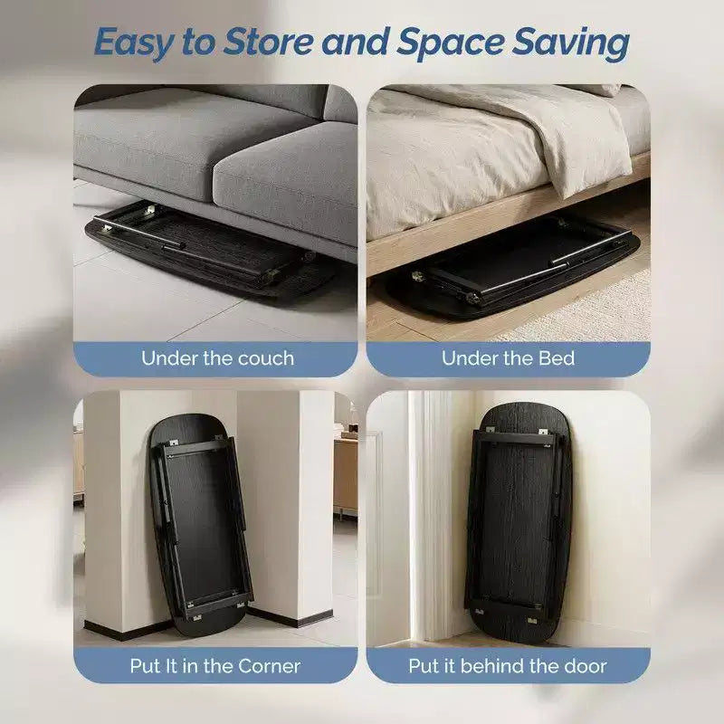 Mesa de centro plegable para sala de estar — Diseño compacto y ligero