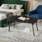 Mesa de centro plegable para sala de estar — Diseño compacto y ligero
